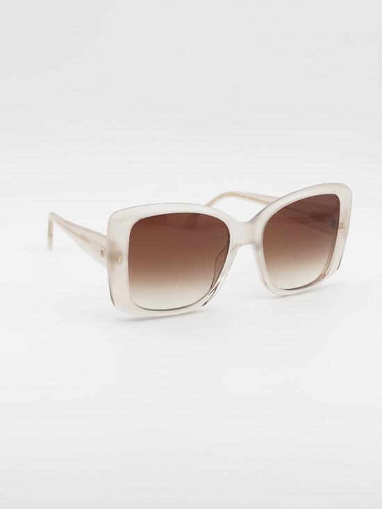 CARRERA 3030/S 0SZJ HA Sunglasses Ivory Square Frame, Brown Lenses main image 10